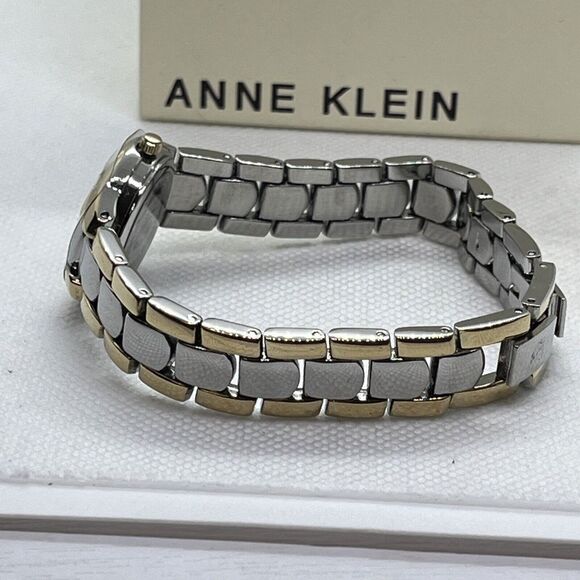 Anne Klein 10/677SVTT Women Stainless Steel Analog Dial Quartz Wrist Watch JMB29 - Picture 12 of 12